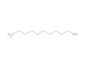 1-Decanol Molecular Image