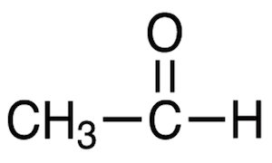 Acetaldehyde Molecular Image