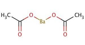 Barium Acetate Molecular Image