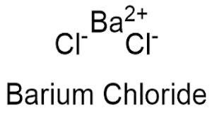 Barium Chloride Molecular Image