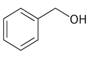 Benzyl Alcohol Molecular Image