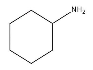 Cyclohexylamine Molecular Image