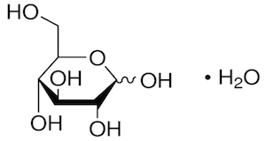 Dextrose Monohydrate Molecular Image