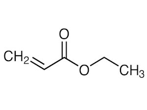 Ethyl acrylate Molecular Image