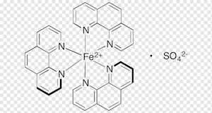 Ferroin Molecular Image