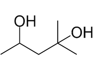 Hexylene glycol Molecular Image