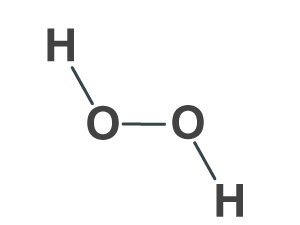 Hydrogen Peroxide Molecular Image