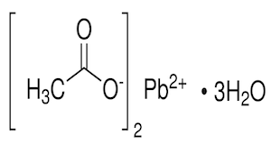 Lead Acetate Trihydrate Molecular Image