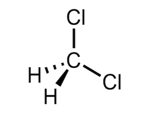 Methylene Di Chloride Molecular Image