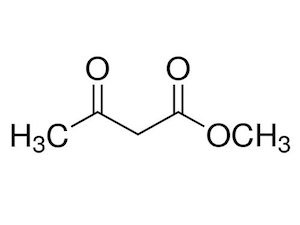 Methyl acetoacetate Molecular Image
