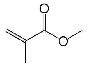 Methyl acrylate Molecular Image