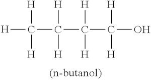 n Butanol Molecular Image