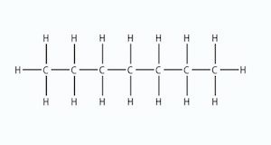 n Heptane Molecular Image