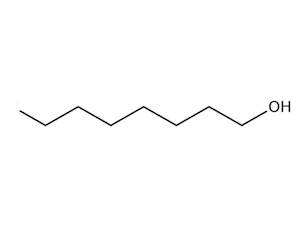 1-Octanol Molecular Image