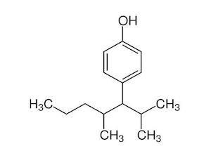 Nonyl phenol Molecular Image