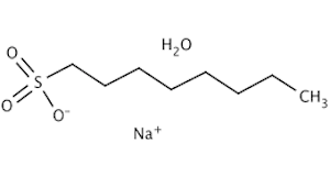 Octane Sulfonic Sodium Monohydrate Molecular Image