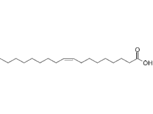 Oleic Acid Molecular Image