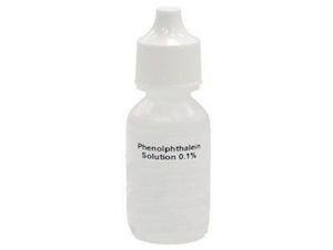 Phenolphthalein Solution Bottle