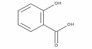 Salicylic Acid Molecular Image