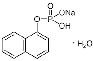 Sodium 1-Naphthyl Phosphate Molecular Image