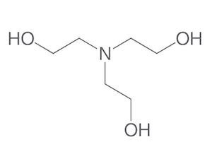 Triethanolamine Molecular Image